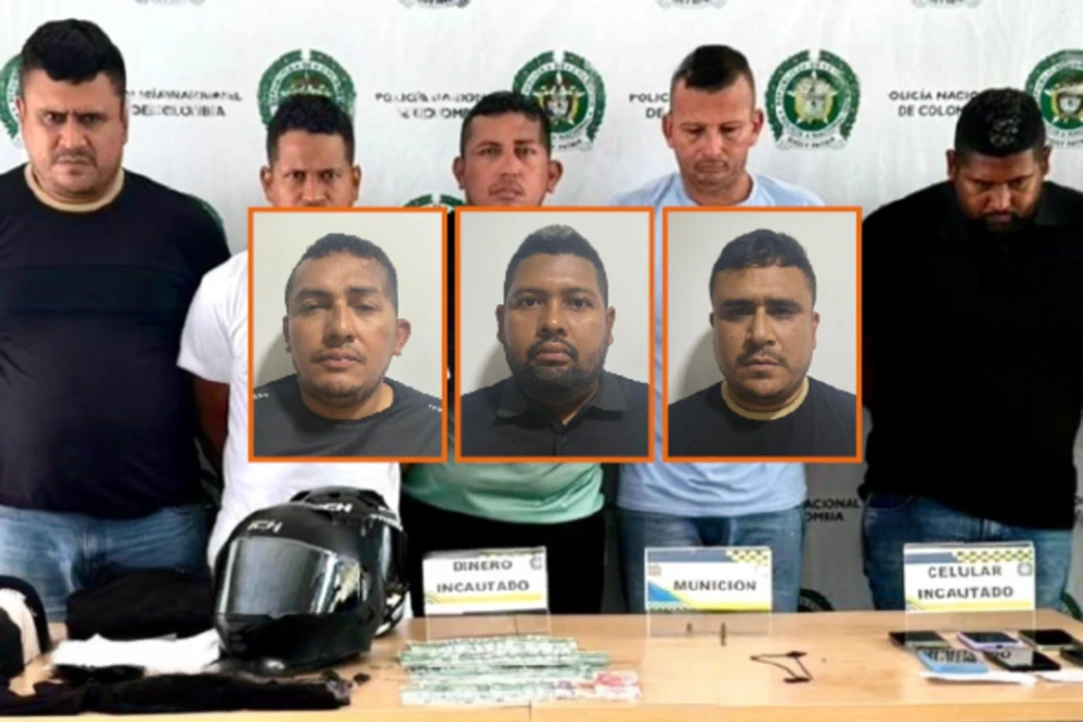 Tres de los capturados fueron enviados a la cárcel y dos quedaron en ...